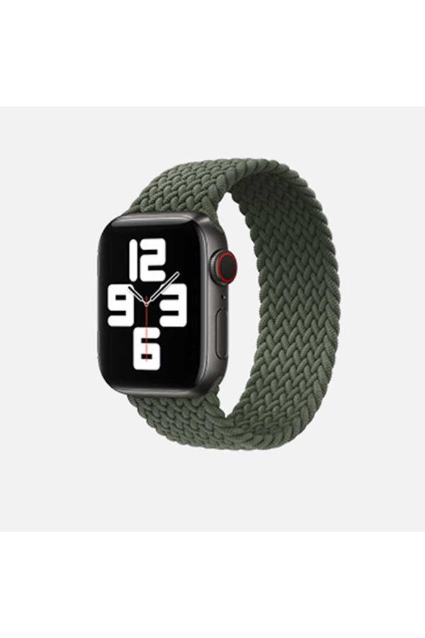 Göktuğ Aksesuar Watch Ultra 49Mm Kordon Uyumlu Krd-32 Small Strap Kayış Clo- Koyu Yeşil - Image 1