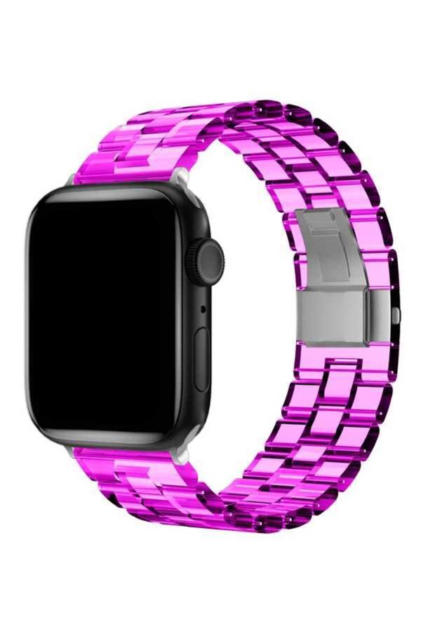 Kılıftech Watch 42Mm Uyumlu Krd-33 Zore Kordon-Pembe - Image 1
