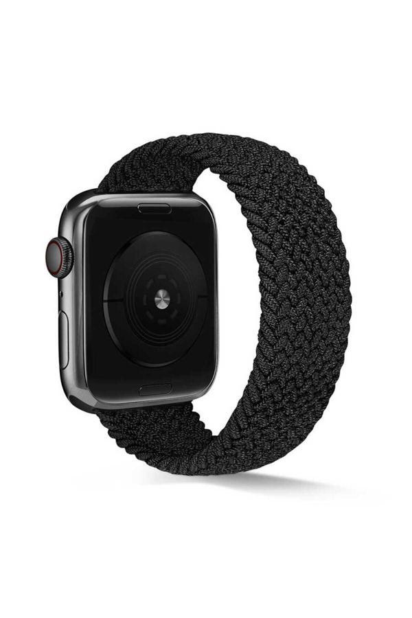 Kılıftech Watch Ultra 49Mm Kordon Uyumlu Krd-38 Large Strap Kayış Clo- Siyah - Image 1