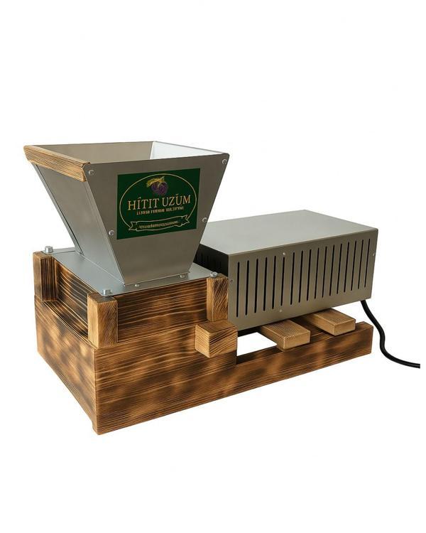 Hitit 220V Krom Motorlu Üzüm Ezme Sıkma Patlatma Makinası - Image 1