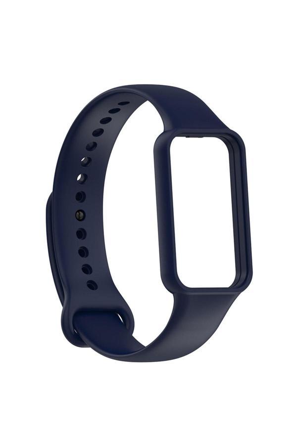 Wenixs Xiaomi Redmi Smart Band 2 Uyumlu Krd-87 Uyumlu Zore Kordon-Lacivert - Image 1