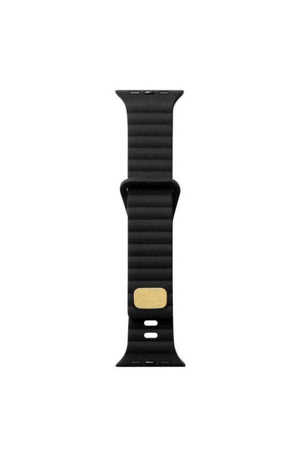 Kılıftech Watch 42Mm Uyumlu Krd-73 Uyumlu Zore Kordon-Siyah - Image 1