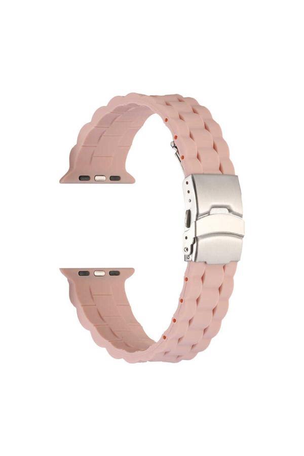 Kılıftech Watch 38Mm Krd-72 Uyumlu Zore Kordon-Pembe - Image 1