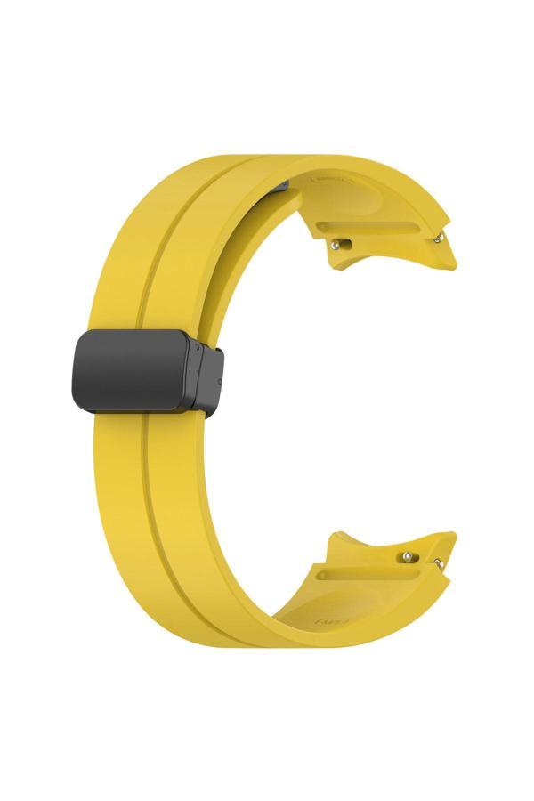 Zore Galaxy Watch 4 Classic 42Mm Uyumlu Krd-84 Uyumlu Kordon Sarı - Image 1