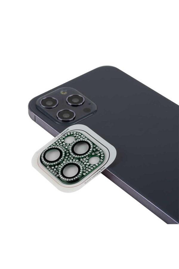 Haktan Kılıf İphone 11 Pro Max Uyumlu Zore Cl-08 Kamera Koruyucu-Koyu Yeşil - Image 1