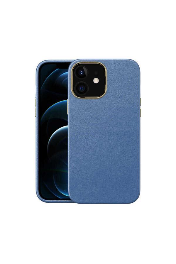 Zore İphone 12 Uyumlu Zore Natura Kılıf-Lacivert - Image 1