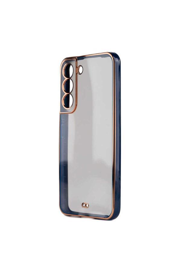 Zore Galaxy S21 Fe Uyumlu Voit Clear Kılıf-Lacivert - Image 1
