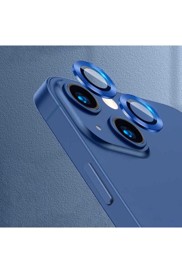 Szr Store İphone 13 Uyumlu Zore Cl-07 Kamera Koruyucu-Lacivert - Image 1