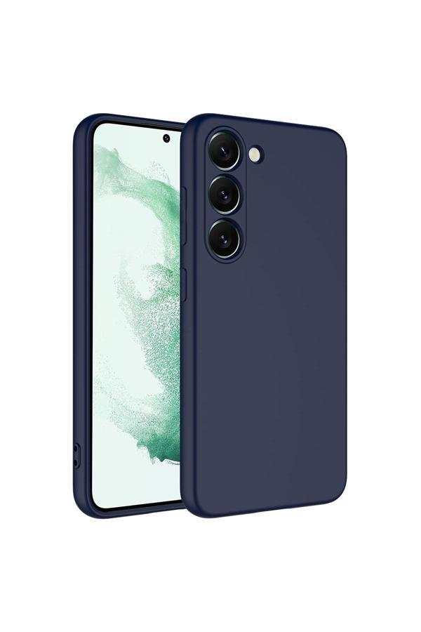 Zore Galaxy S23 Plus Uyumlu Csk Zore Mara Lansman Kılıf-Lacivert - Image 1