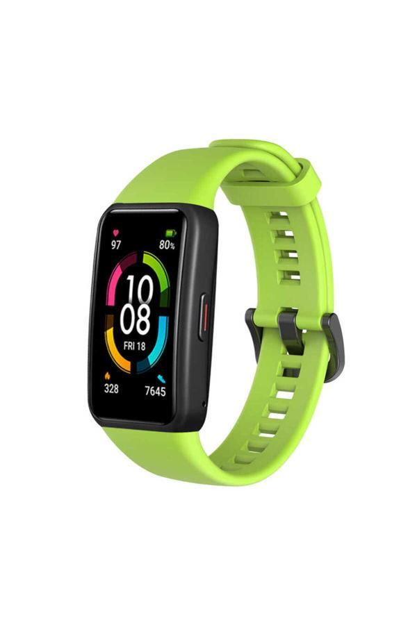 Kılıftech Huawei Band 6 Uyumlu Krd-47 Uyumlu Zore Kordon-Yeşil - Image 1