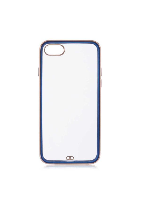 Zore İphone Se 2022 Uyumlu Voit Clear Kılıf-Lacivert - Image 1