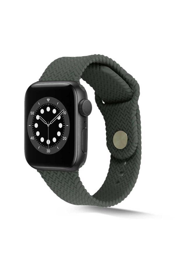 Zore Watch 44Mm Krd-37 Uyumlu Zore Kordon-Koyu Yeşil - Image 1