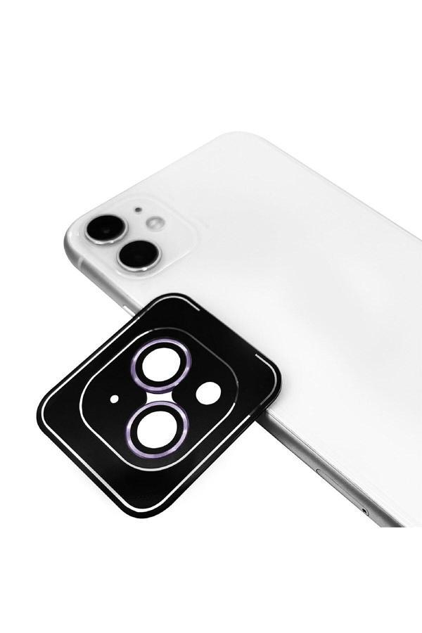 Yucca Tech İphone 12 Uyumlu Zore Cl-11 Safir Parmak İzi Bırakmayan Anti-Refcloive Kamera Koruyucu-Mo - Image 1