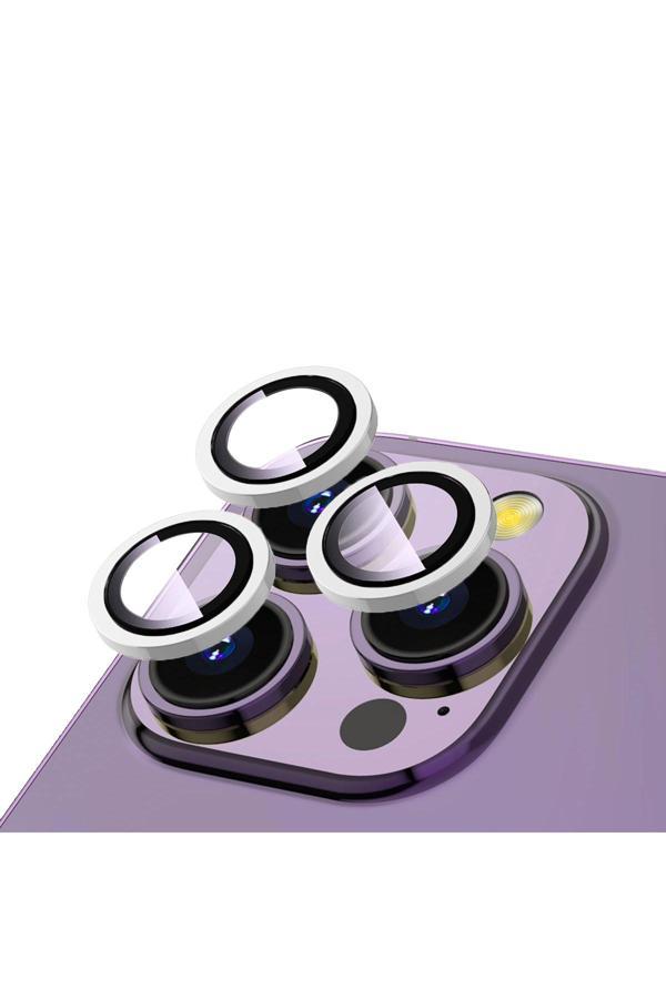 Fly Gifts İphone 14 Pro Uyumlu Svl Cl-12 Premium Safir Parmak İzi Bırakmayan Anti-Refcloive Kamera Clo - Image 1
