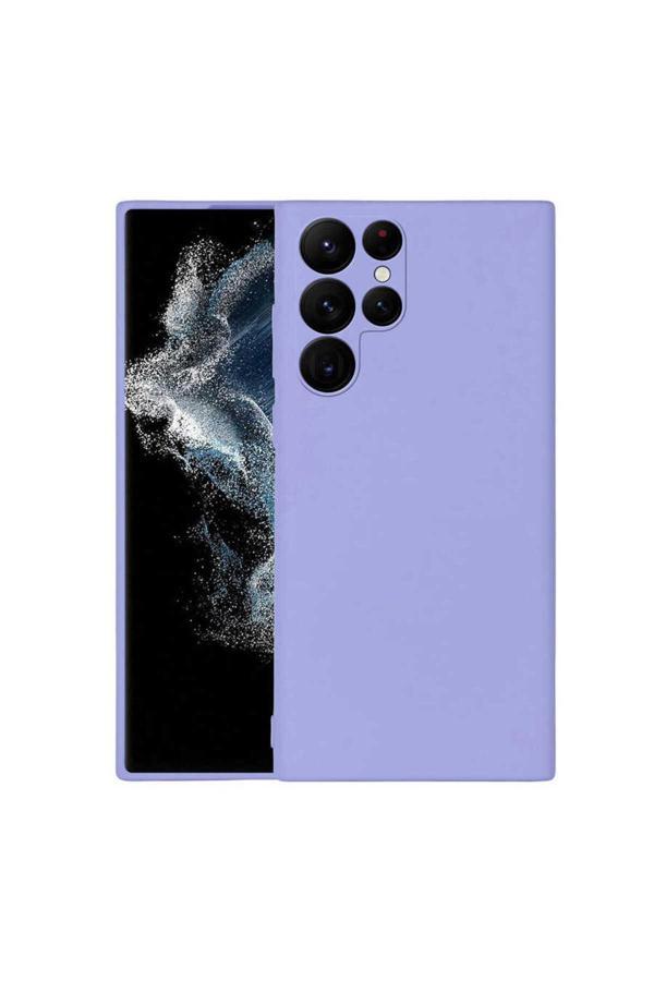 Ardemix Galaxy S22 Ultra Uyumlu Zore Mara Lansman Kılıf-Lila - Image 1