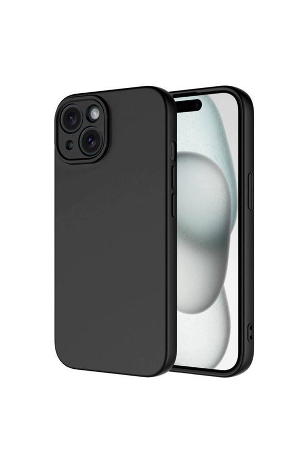 Safa İphone 15 Kılıf Zore Mara Lansman Kapak-Siyah - Image 1