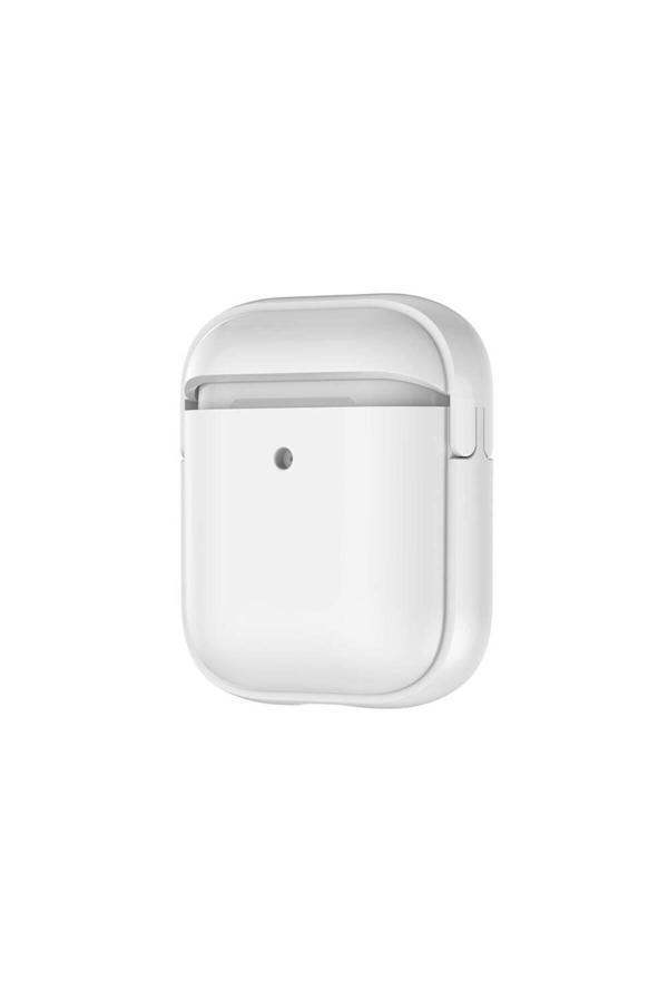Tuva Teknoloji Air-Pods Tuva Airbag 36 Uyumlu Darbelere Karşı Dayanıklı Kılıf-Beyaz - Image 1