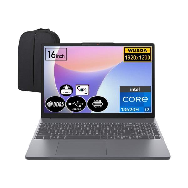 Lenovo Ideapad Slim 3 Intel Core I7-13620H 16 GB Ram 2 Tb SSD 16" Wuxga Windows 11 Pro 83K2001WTREP8 + Elektropasaj Çant - Image 1