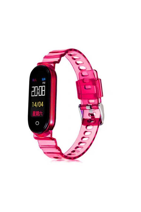 Yucca Tech Xiaomi Mi Band 5 Krd-27 Uyumlu Zore Kordon-Pembe - Image 1
