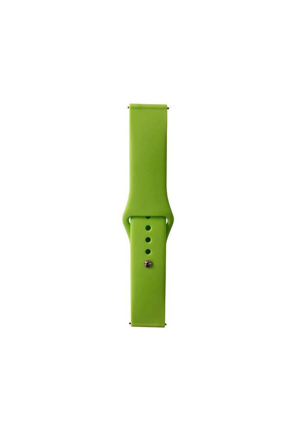 Lumena Huawei Gt2 46Mm Band Serisi 22Mm Klasik Kordon Silikon Strap Kayış-Yeşil - Image 1
