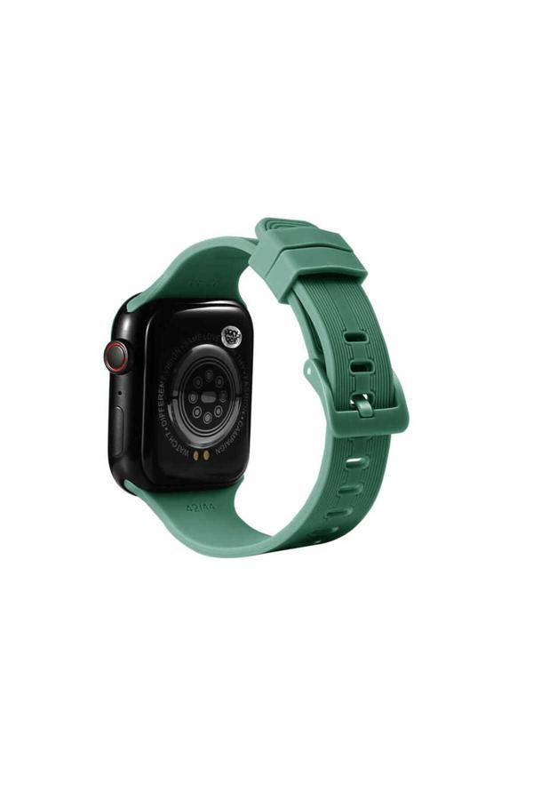 Nüanstek Watch Ultra 49Mm Kordon Krd-23 Uyumlu Strap Kayış Clo- Yeşil - Image 1