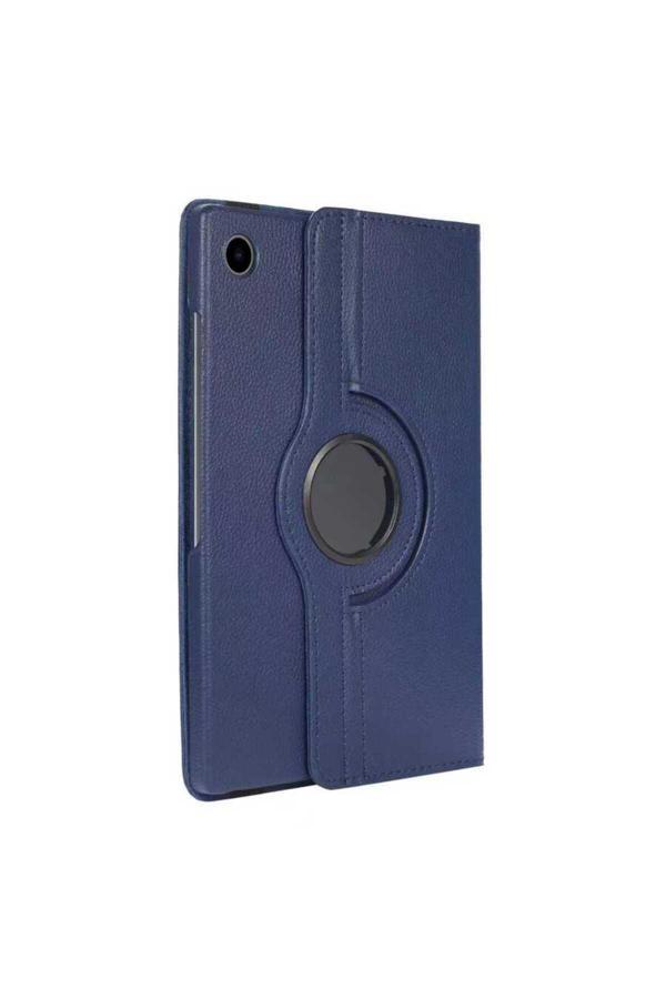 Kılıftech Galaxy Tab A8 10.5 Sm-X200 (2021)  Uyumlu Zore Dönebilen Standlı Kılıf-Lacivert - Image 1