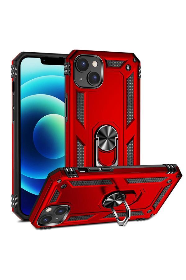 Cepmarketin İphone 15 Uyumlu Zore Vega Kılıf-Kırmızı - Image 1