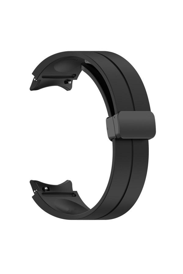 Gng Home Galaxy Watch 5 44Mm Uyumlu Krd-84 Uyumlu Zore Kordon Siyah - Image 1