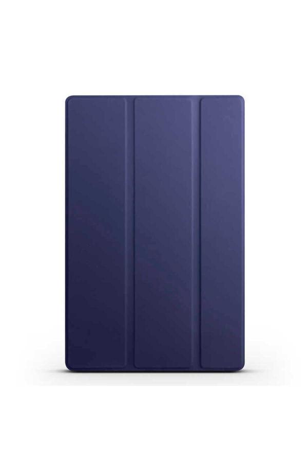 Kılıfda Kılıf Galaxy Tab A8 10.5 Sm-X200 (2021)  Uyumlu Zore Smart Cover Standlı 1-1 Kılıf-Lacivert - Image 1