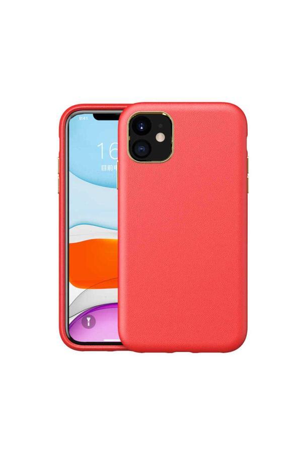 Marselit İphone 11 Uyumlu Zore Natura Kılıf-Kırmızı - Image 1