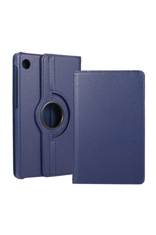 Zore Lenovo Tab M10 Plus Tbtb-128F 3. Jenerasyon Uyumlu Dönebilen Standlı Kılıf-Lacivert - Image 1