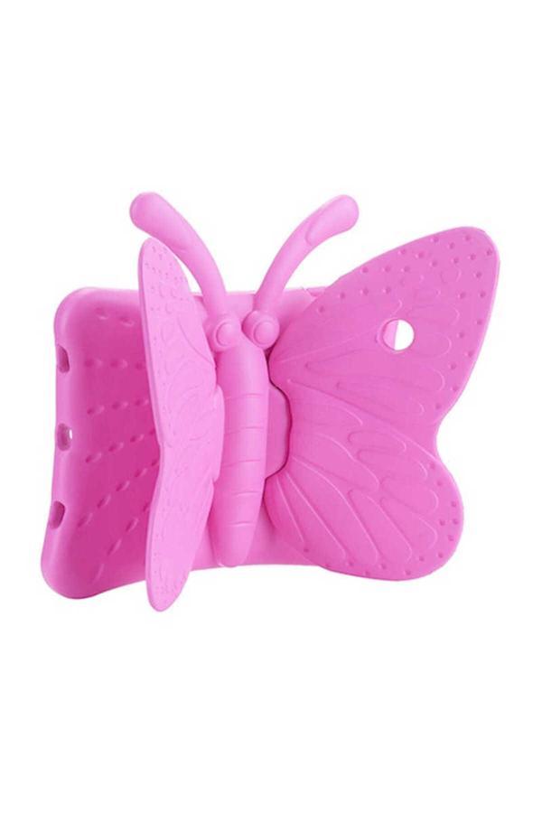 Marselit İpad Pro 10.5 (7.Nesil)  Uyumlu Zore Butterfly Standlı Tablet Kılıf-Pembe - Image 1