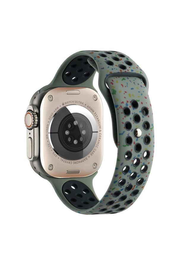 Zore Watch 44Mm Kordon Yeni Seri 2023 Krd-02 Uyumlu Strap Kayış Clo- Haki - Image 1