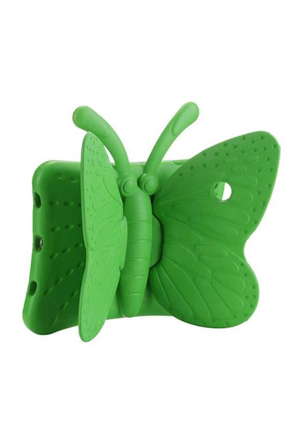 Kılıftech İpad 2. Nesil Uyumlu Zore Butterfly Standlı Tablet Kılıf-Yeşil - Image 1