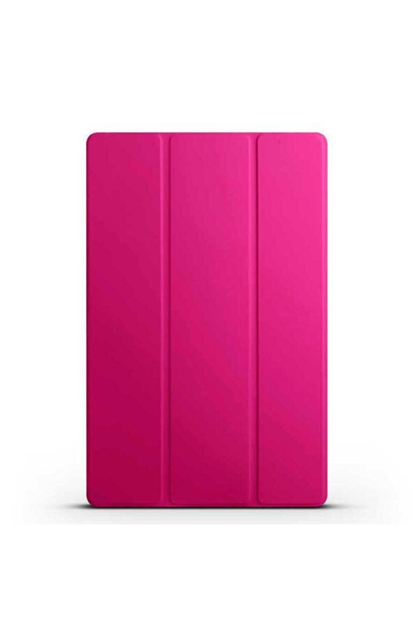Zore Galaxy Tab S9 Plus  Zore Smart Cover Standlı 1-1 Kılıf-Pembe - Image 1