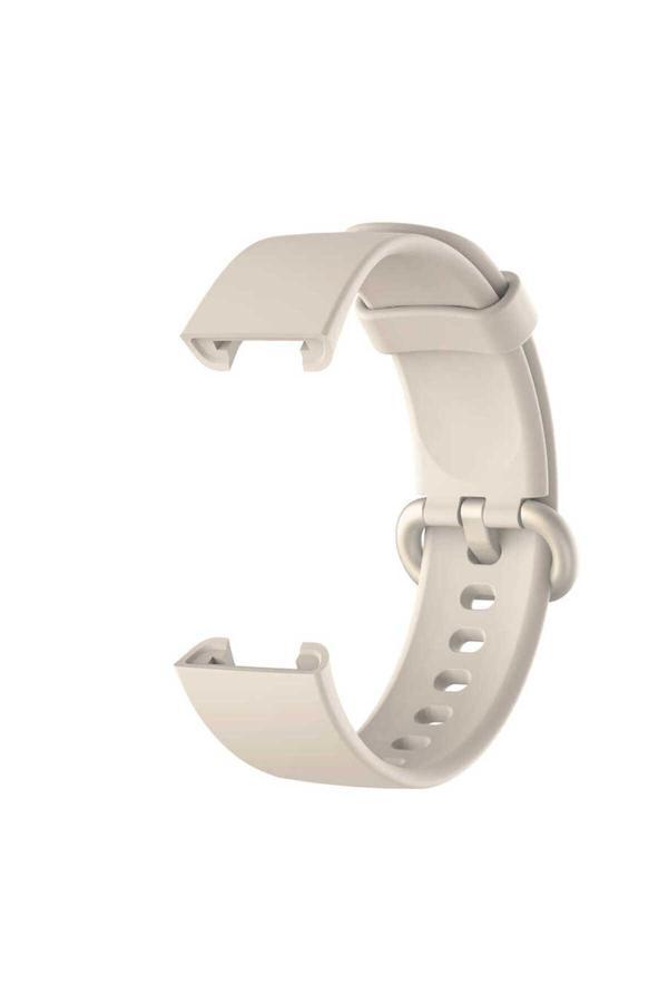 Zore Xiaomi Redmi Watch (Mi Watch Lite) Uyumlu Klasik Kordon Krem - Image 1