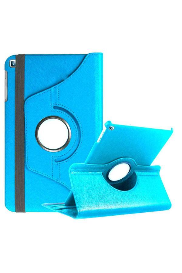 Kılıftech Galaxy Tab A 8.0 (2019) T290  Uyumlu Zore Dönebilen Standlı Kılıf-Mavi - Image 1
