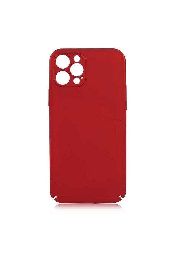 Zore İphone 12 Pro Uyumlu Kapp Kılıf-Kırmızı - Image 1