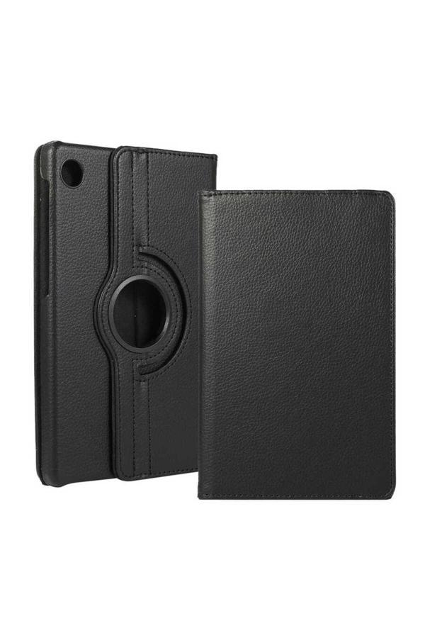 10Line Aksesuar Lenovo Tab M10 Plus Tbtb-128F 3. Jenerasyon  Uyumlu Zore Dönebilen Standlı Kılıf-Siyah - Image 1