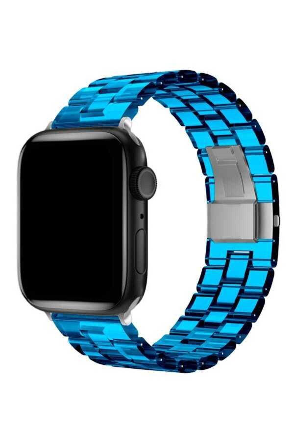 Haktan Kılıf Watch 42Mm Uyumlu Krd-33 Zore Kordon-Mavi - Image 1