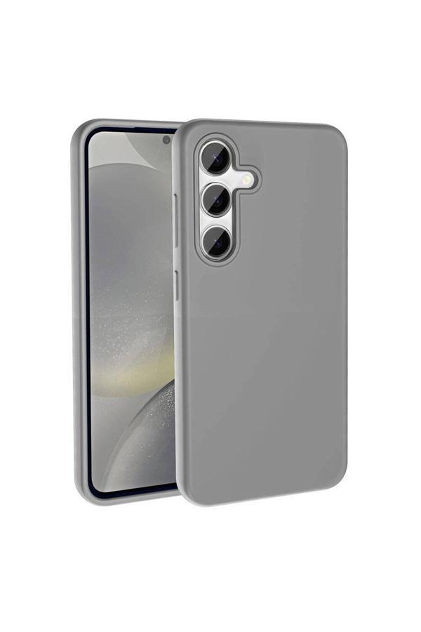 Zore Galaxy S24 Plus Kılıf Magsafe Şarj Özellikli Sıvı Teknolojili Silinebilir Sert Kivi Kapak-Koyu - Image 1