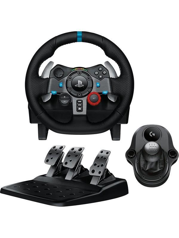 Logitech G G29 Driving Force Yarış Direksiyonu + Logitech Driving Force Shifter - Image 1