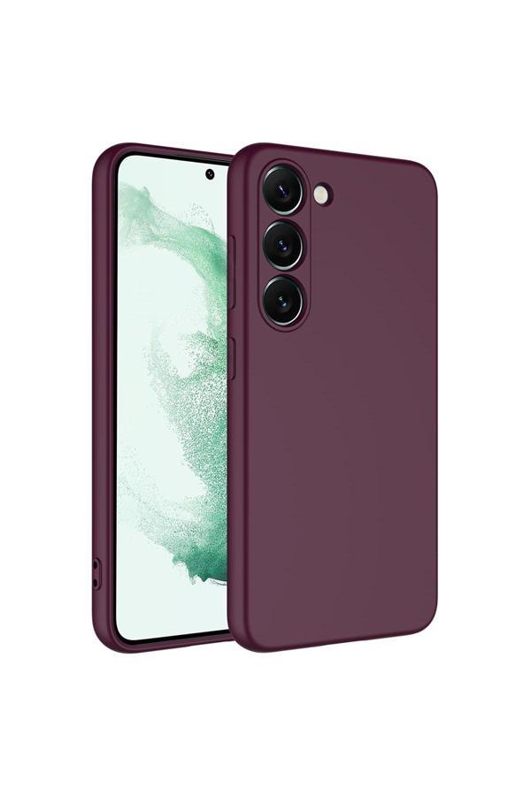 Zore Galaxy S23 Plus Uyumlu Mara Lansman Kılıf-Koyu Mor - Image 1