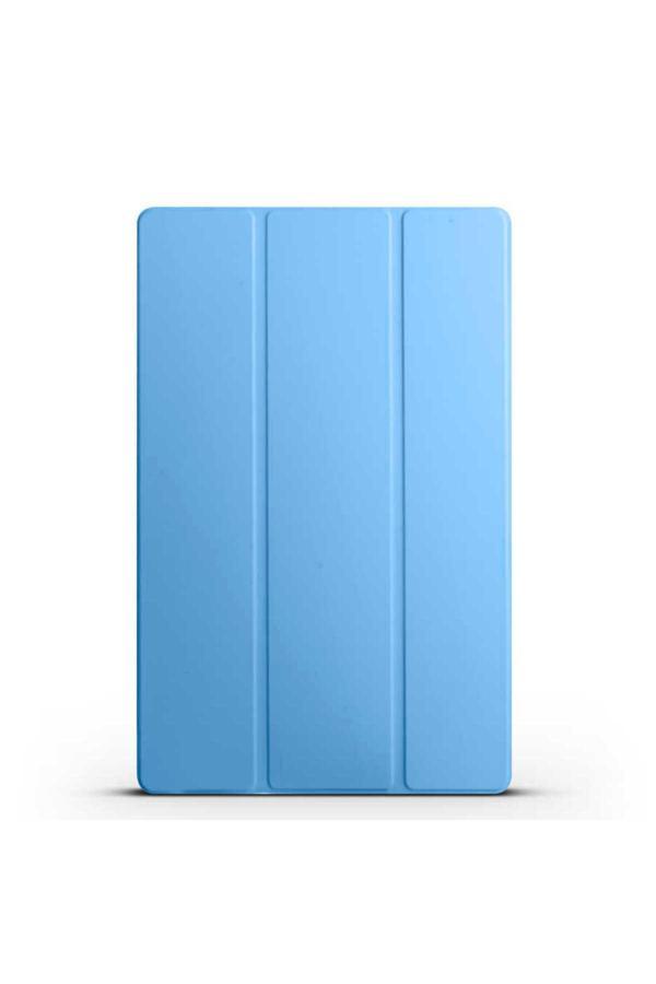 Kılıftech Galaxy Tab S9 Plus  Uyumlu Zore Smart Cover Standlı 1-1 Kılıf-Mavi - Image 1