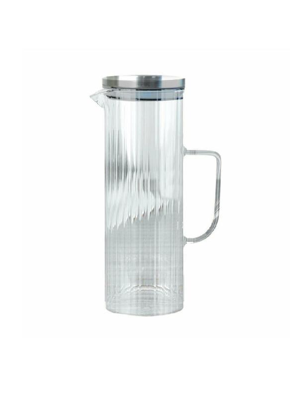 Arow Sürahi Cam Borosilikat Metal Kapak Kiki 1.5 Lt TR-6036  - Image 1