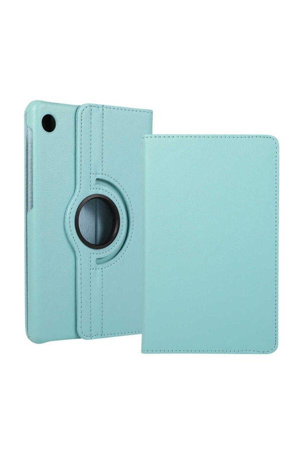 Safa Lenovo Tab M10 Plus Tbtb-128F 3. Jenerasyon  Uyumlu Zore Dönebilen Standlı Kılıf-Mavi - Image 1