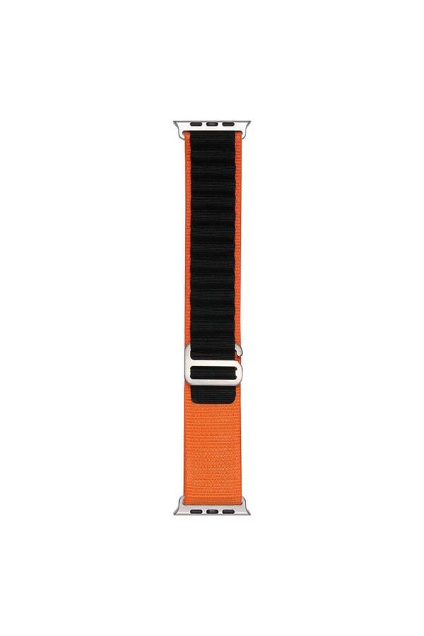 Atlas Watch 38Mm Clo- Band-74 Hasır Kordon-Siyah-Turuncu - Image 1