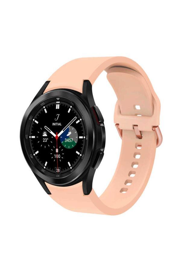 Bbs Teknoloji Grup Galaxy Watch 4 Classic 46Mm Krd-50 Uyumlu Zore Kordon-Pembe - Image 1