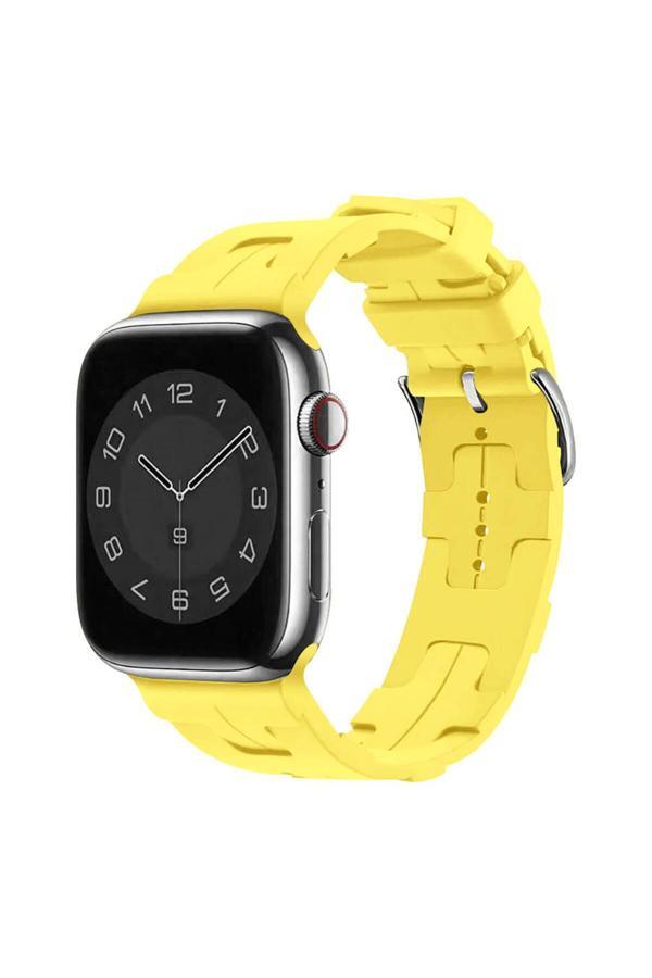 Kılıftech Watch 7 45Mm Krd-92 Uyumlu Zore Kordon-Sarı - Image 1