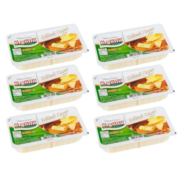 Özgüllü Dilimli Kaşar Peyniri 400 gr x 6 Adet - Image 1